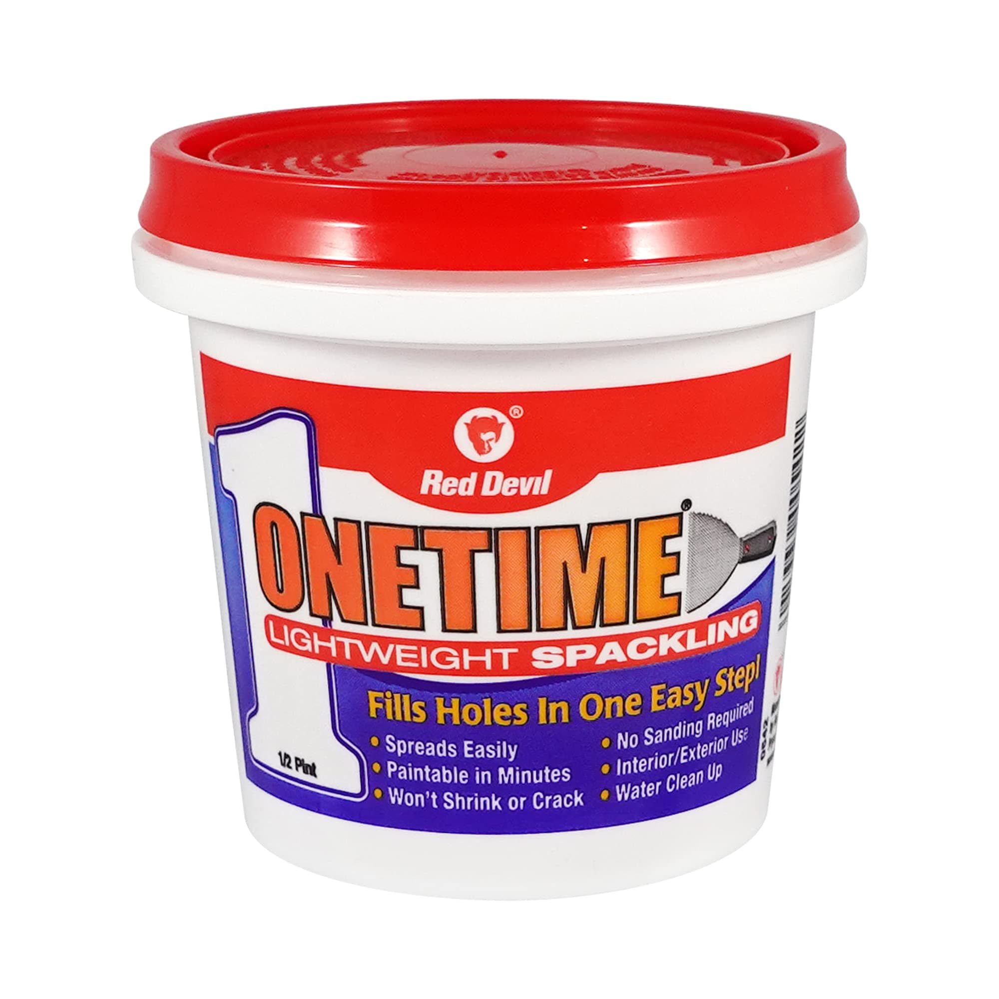 Red Devil 0542 0.5 Pint One Time Putty Interior