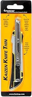 Kaizen Knife Thin - Ultra-Precision Contour Cutting Utility Knife with Comfort Grip and Retractable Safety Blade for Kaizen Foam