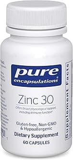Zinc Picolinate Highly Absorbable Hypoallergenic Supplement- 60 Capsules (30mg)
