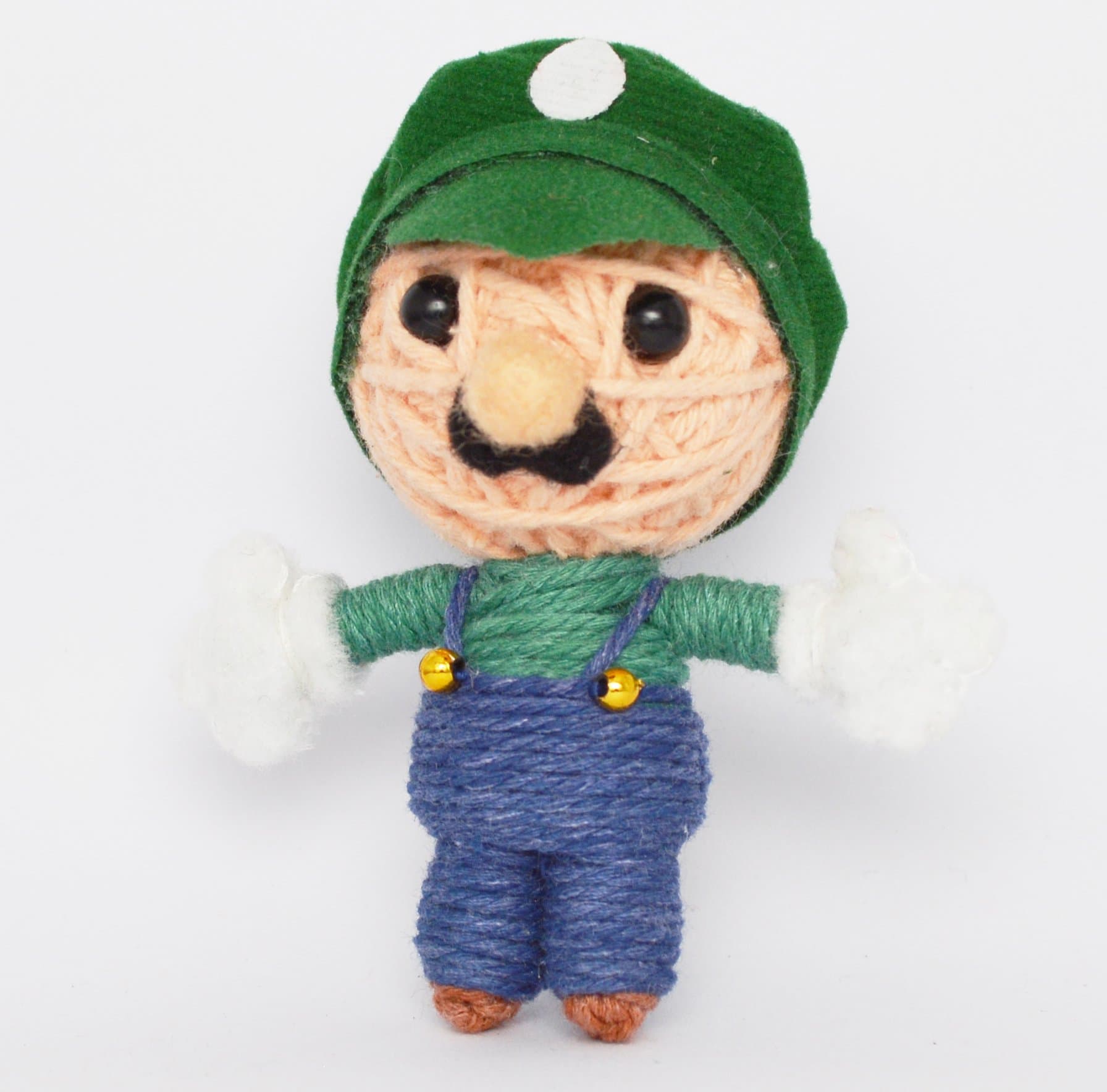 (VD055) Super Mario Game Voodoo String Doll Keychain