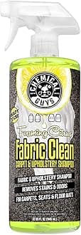 Foaming Citrus Fabric Clean Carpet & Upholstery Cleaner, Ready to Use, Sprayable (for Carpets, Seats & Floor Mats), Safe for Cars, Home, Office, & More, 32 fl oz, Citrus Scent