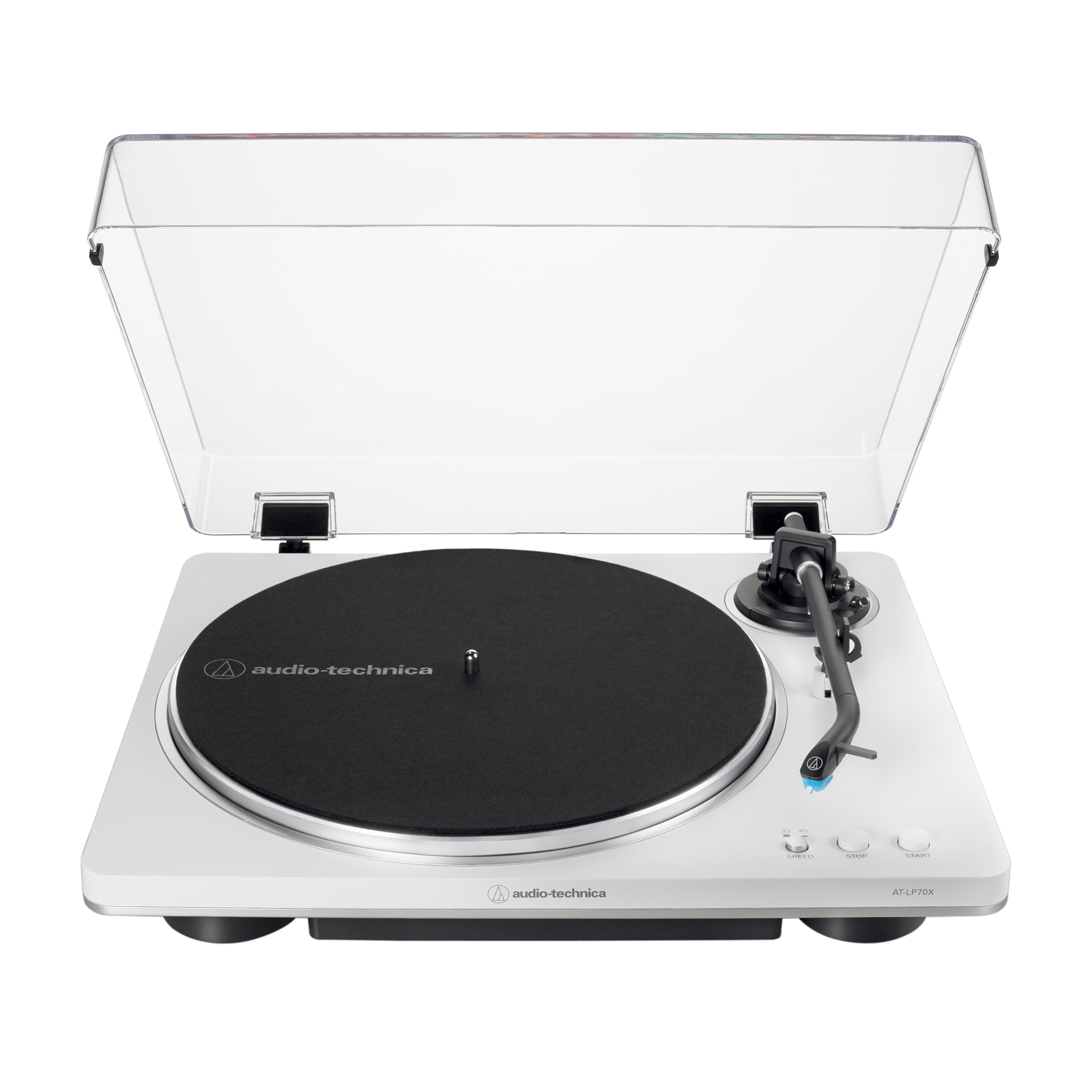 AT-LP70X Automatic Turntable (White/Silver)