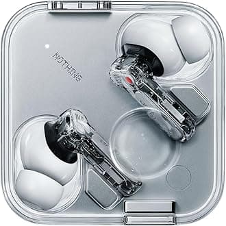 Nothing Ear (3) Noise Cancelling Earbuds Wireless Earbuds Bluetooth 5.4 Super Mic 45dB ANC High Resolution with 6 Microphones 12mm Dynamic Driver for Sports iPhone/Android (White)