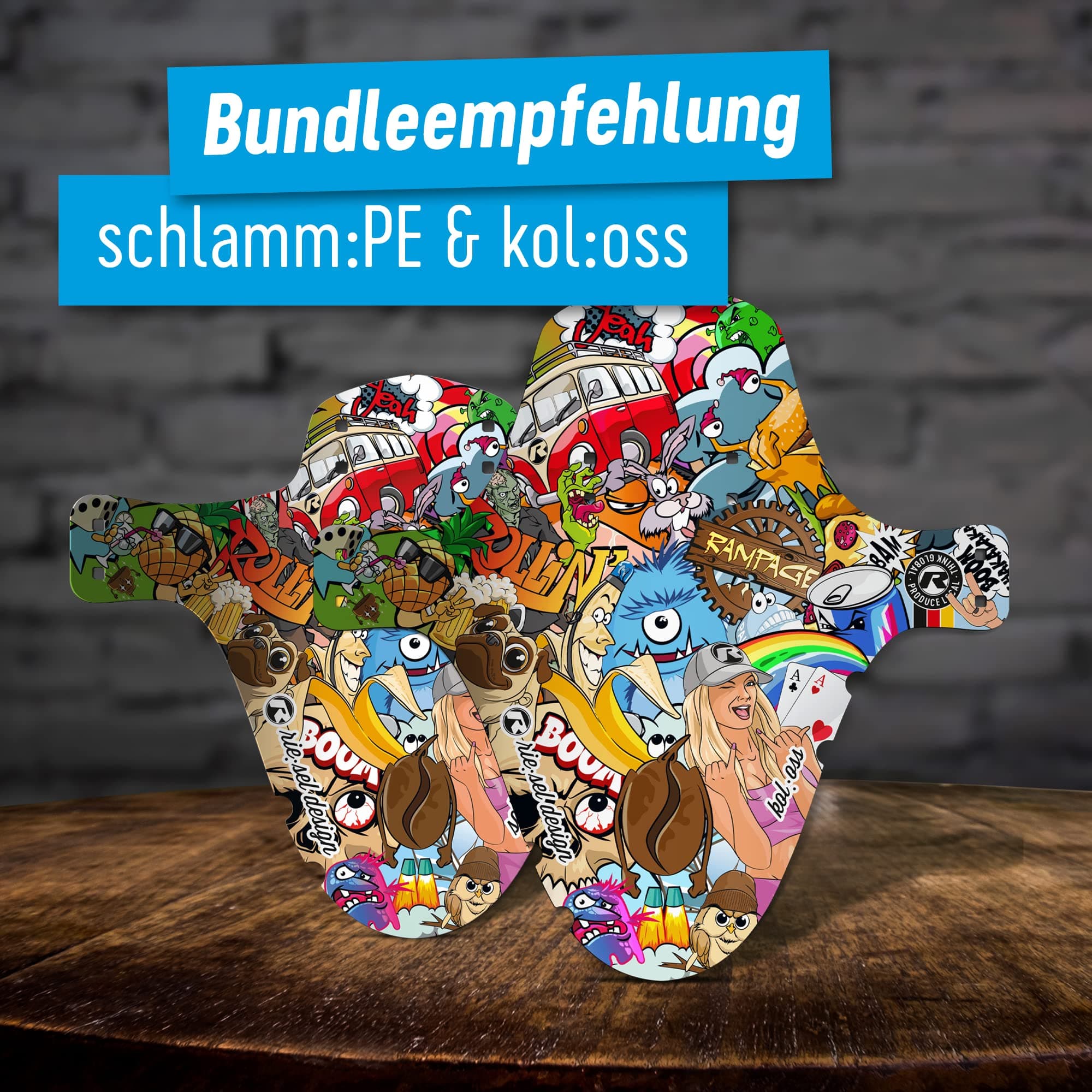 Riesel Design ® Mudguard: Schlamm model