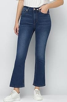 VERO Moda Women's Flared Fit Jeans