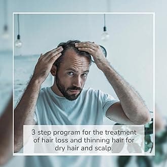 Mediceuticals Advanced Hair Restoration Kit for Dry, Thinning Hair (3 Piece Box Set)