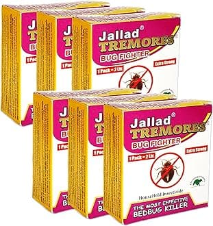 Bed Bug Spray Powder - 10 Gram | Long Lasting Protection | Powerful Spray for Bugs from Plant/Home/Kitchen (Pack of 6)