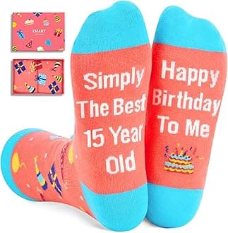 Zmart Birthday Gift Socks Ideas - Sweet 16 Gifts for 15 16 Year Old Girls Teens