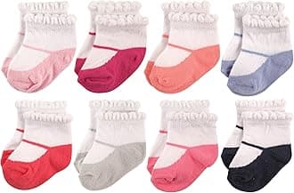 baby-girls Cotton Rich Newborn and Terry Socks