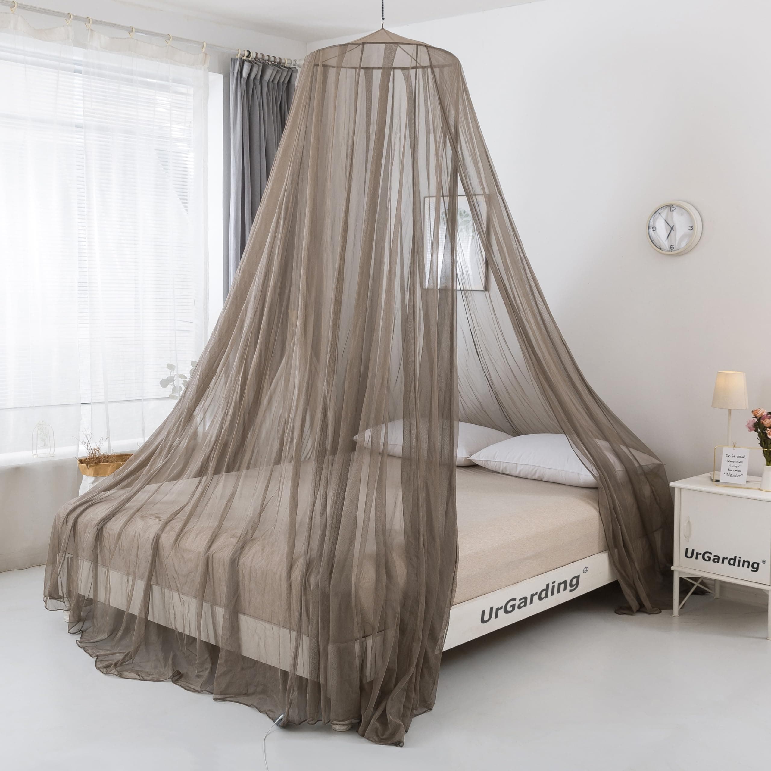 EMF Shielding Canopy, EMF Free Netting Made by Silver Coated Mesh, RF Protection Bed Netting, WiFi Router Guard Shielding max 99.99% Harmful RF/EMF