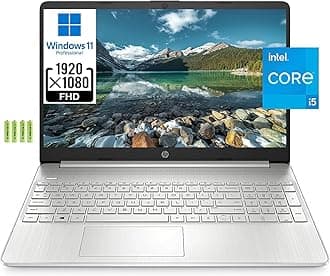 15 15.6" Full HD Business Laptop Computer [Windows 11 Pro], Intel 4-core i5-1135G7 (Beats i7-1065G7), 32GB RAM, 1TB PCIe SSD, Iris Xe Graphic, Numeric Keypad, Wi-Fi 6, BT 4.2, Webcam, w/Battery
