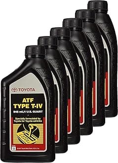 Toyota 00279-000T4 Automatic Transmission Fluid, 192 Ounces, 6 Pack, 192 Ounces