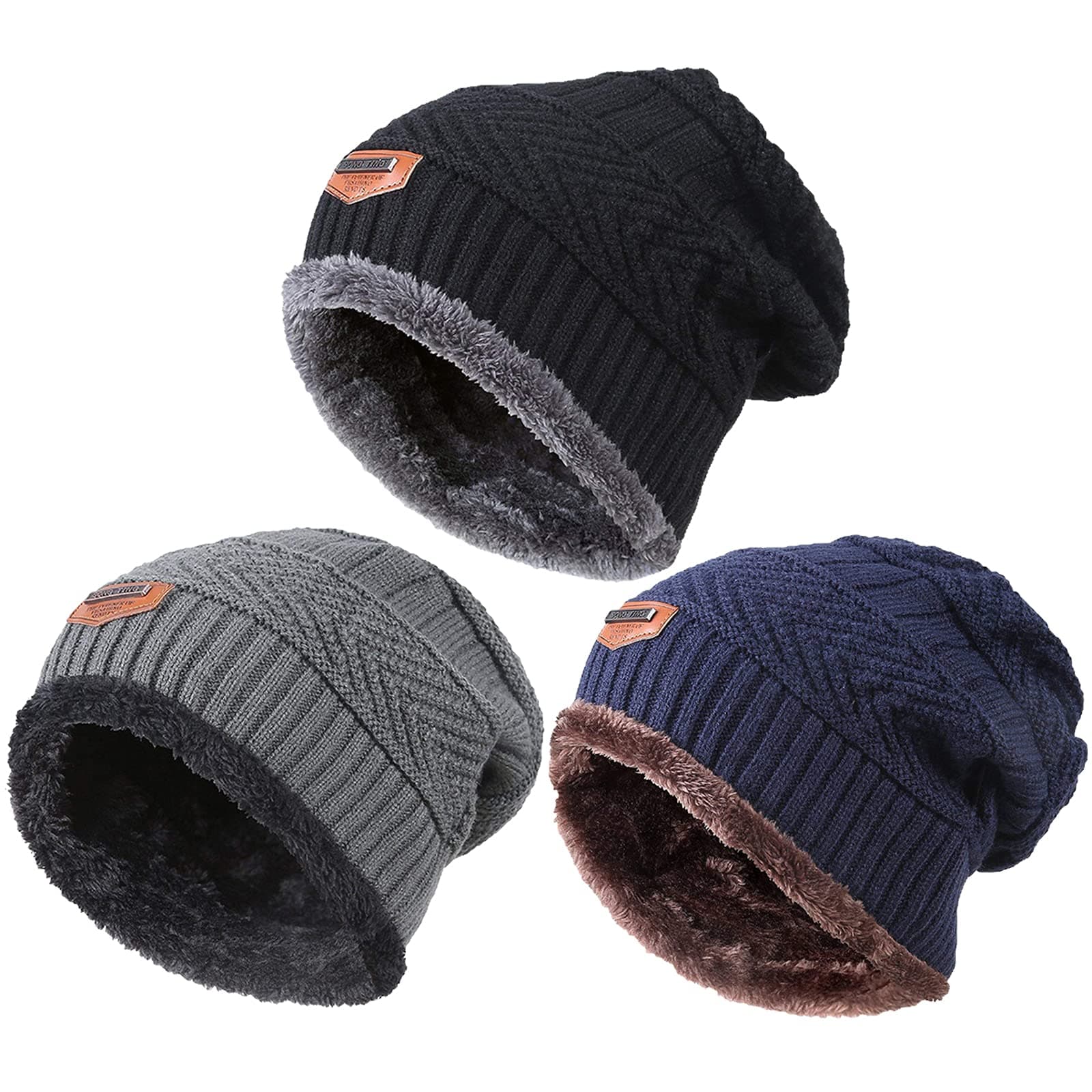 Boys winter hat set