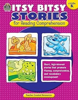 Itsy Bitsy Stories for Reading Comprehension Grade K