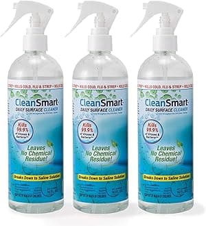 Daily Surface Spray Disinfectant, Kills 99.9% of Viruses, Bacteria, Mold & Fungus, 16 oz Bottle (Pack of 3)