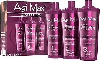 Brazilian Keratin Hair Treatment Kit 1000ml - 3 Steps - The Best Straightening!