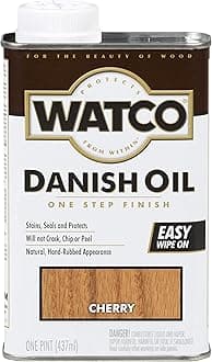 Rust-Oleum65251 Danish Oil, Pint, Cherry