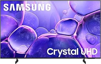 50-Inch Class Crystal UHD U8000F 4K Smart TV (2025 Model) Endless Free Content, Crystal Processor 4K, MetalStream Design, Knox Security, Alexa Built-in