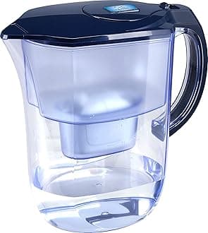 Ultra Premium Alkaline Water Filter Pitcher - 3.8L, Activated Carbon Filter- BPA Free, Healthy, Clean, & Toxin-Free Mineralized Alkaline Water in Minutes- Up to 9.5 pH-2025