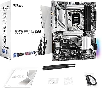 Card+M%C3% A8re++B760+Pro+RS+WiFi+DDR5+%28Intel+LGA+1700%29