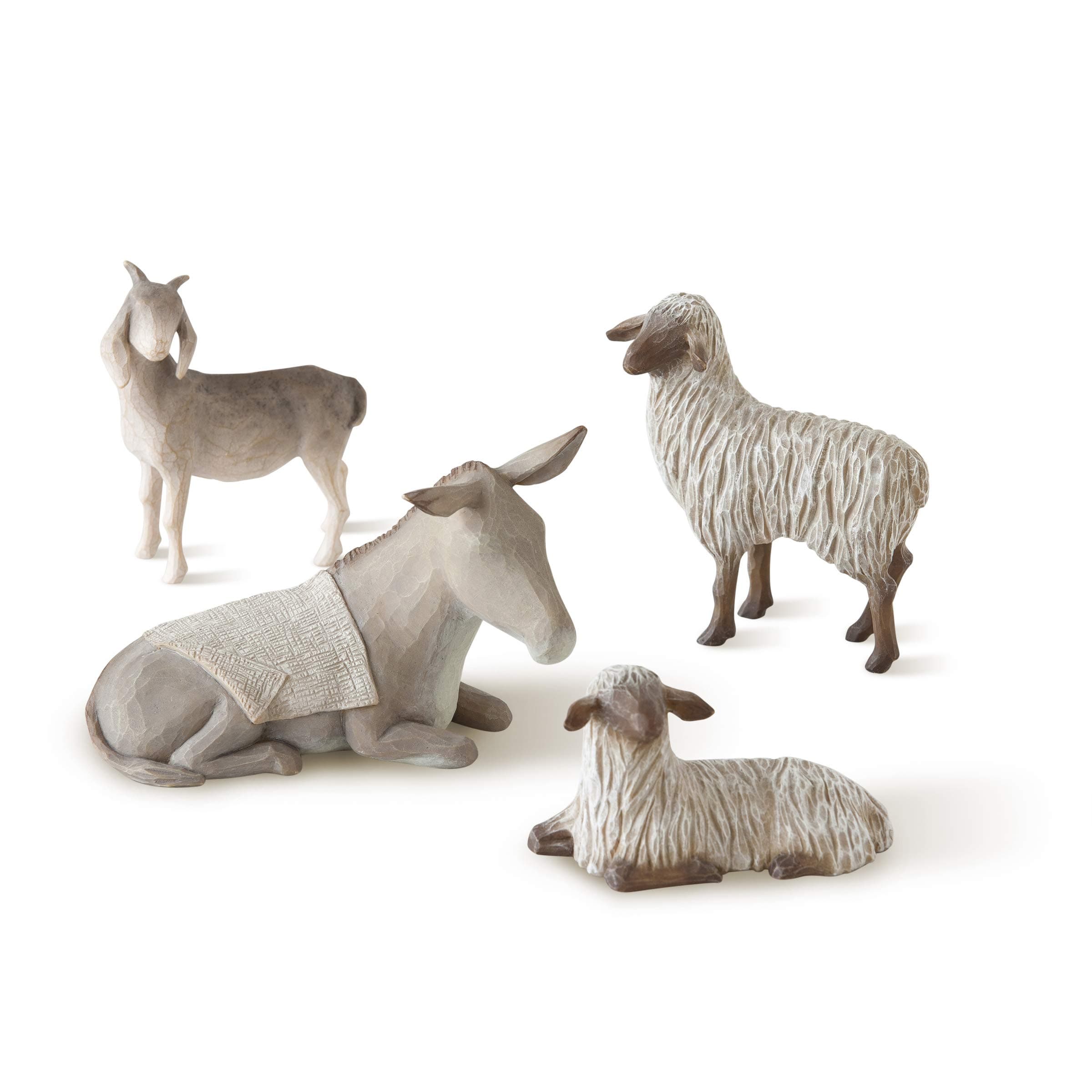 Willow Tree Sheltering Animals Figurine