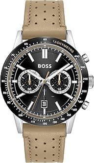 BOSS Allure Men's Quartz Chronograph Stainless Steel Watch - Water Resistant