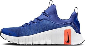 Nike Free Metcon 6 Men's Workout Shoes (FJ7127-401, Astronomy Blue/Hyper Crimson/Pale Ivory/Black)
