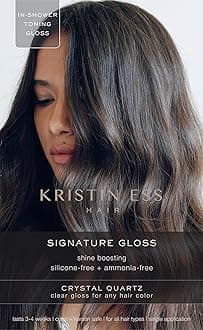 Kristin Ess The One Signature Hair Gloss - Crystal Quartz: Pigment Free, Colorless