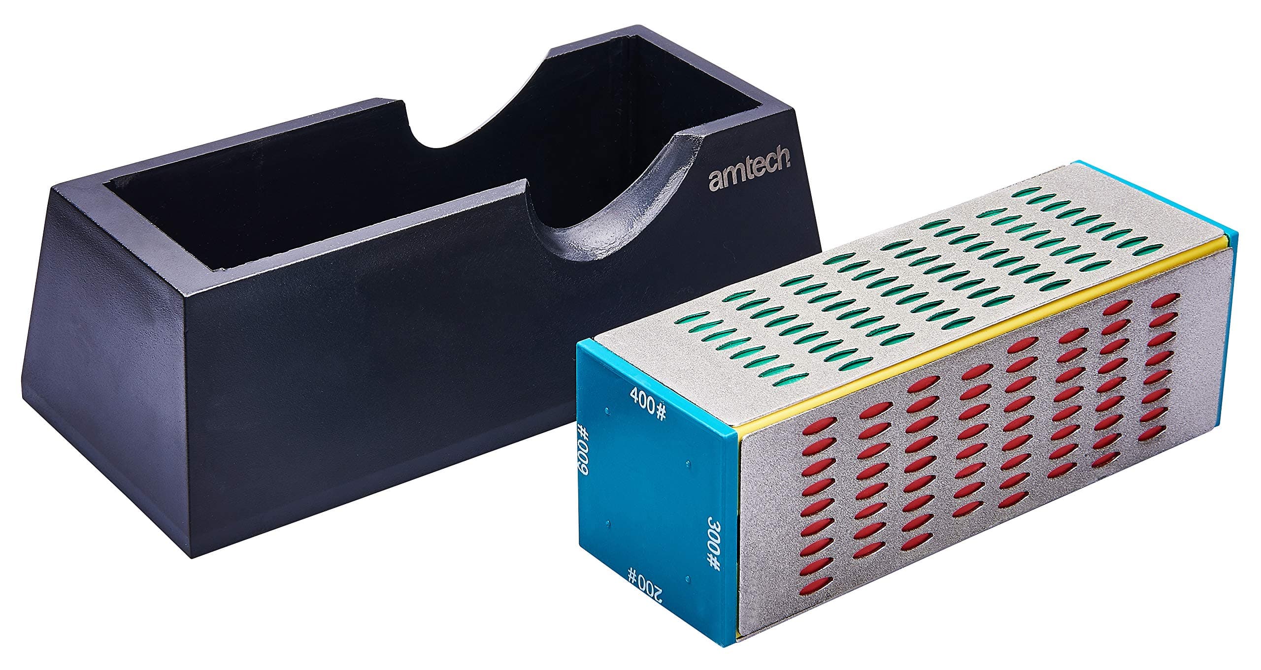 AmtechE2557 4 Sided Diamond Sharpening Block