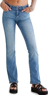 Aeropostale Women's Aero Mid Rise Bootcut Jean