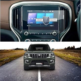 GEAR GUARD - GIVE LIFE TO YOUR DEVICE TPU Gear Guard Screen Protector For Mahindra Scorpio Navigation System Infotainment Touch Screen System - Clear