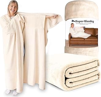 Wearable Blankets for Women, Adult Wearable Blanket Men, Mother's Day Gifts for Her, Wife Birthday Gift Ideas