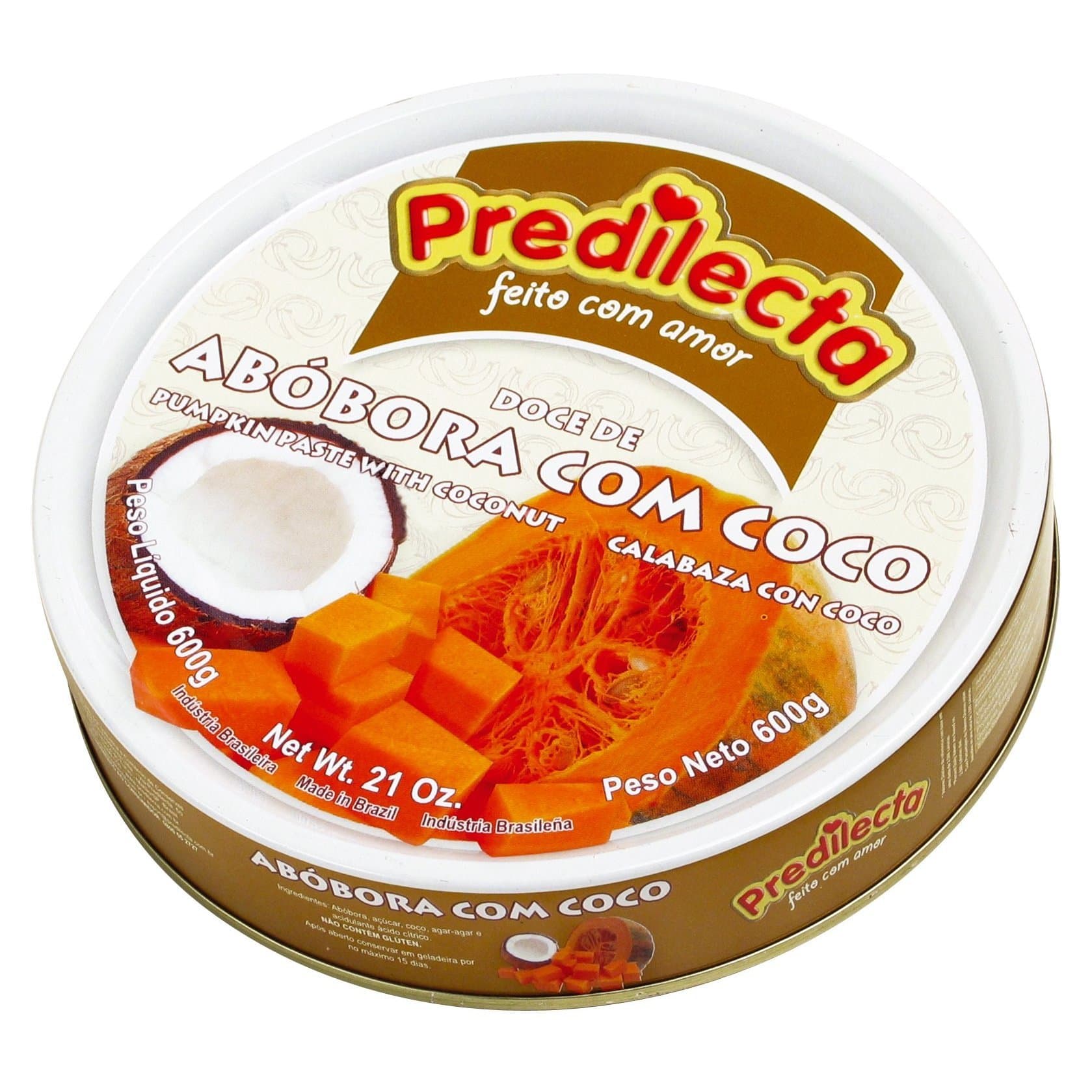 Predilecta, Pumpkin & Coconut paste, 21 Ounce