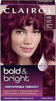 Bold & Bright Permanent Hair Dye, M5 Deepest Guava Hair Color, Pack of 1