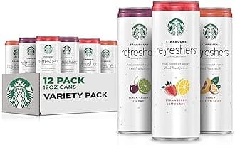 Refreshers with Coconut Water, 3 Flavor Variety Pack, 12 fl Oz. Cans (12 Pack)