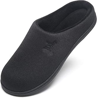 Men's Cozy Memory Foam House Slippers Non Slip (Size:7-17)