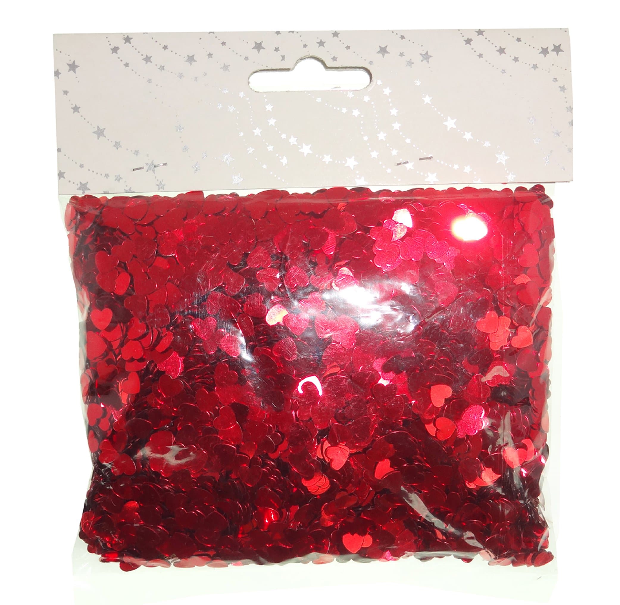 Heart Confetti, Red