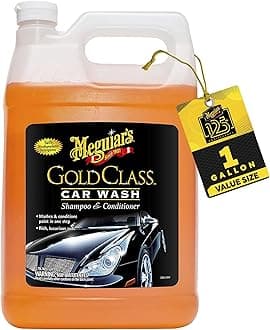 Meguiar's Gold Class Car Wash, Car Wash Foam for Car Cleaning - 1 Gallon Container