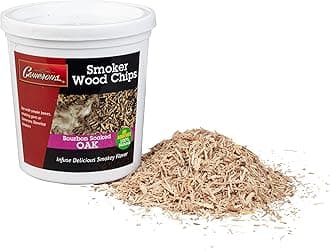 Camerons All Natural Extra Fine Bourbon Oak BBQ Wood Chips for Smokers (1 Pint, 0.47L) Kiln Dried Wood Sawdust Shavings for Cocktail Smoking Guns, Stovetop Smokers, Smoke Boxes-Barbecue Grilling Gifts