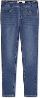 Girls' Skinny Fit Pull on Jeggings