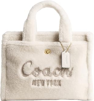 Coach Cargo Tote Bag with Bow Print