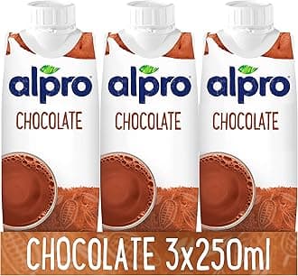 Alpro Kids Oat Chocolate Long Life Dairy Free Drink 200ml (Pack of 15)