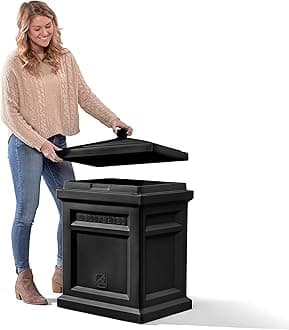 Step 2 Express Parcel Delivery Box, Black, Delivery Box, STEP2 583199