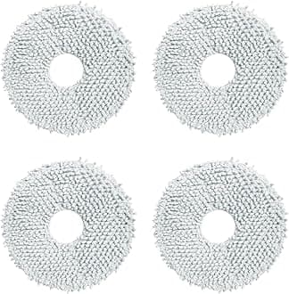Replacement Mop Cloth Pad Compatible with Dreame Bot L10S Ultra Robot Vacuum Cleaner Accessory 4PCS