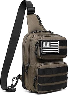 Wotony Tactical Crossbody Bag for Men - Durable Sling Bag with Cross Body Design EDC Shoulder bag