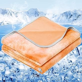 inhand Cooling Blanket King Size (90"x108"), Cooling Blankets for Hot Sleepers, Absorbs Heat to Keep Adults Cool for Summer Nights Sweats, Thin Cold Lightweight Blanket for Couch Bed, All Season Use