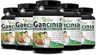 Garcinia Health Tablet | Garcinia Capsule For Extra Fat Management (Pack Of 5, 150 capsule)