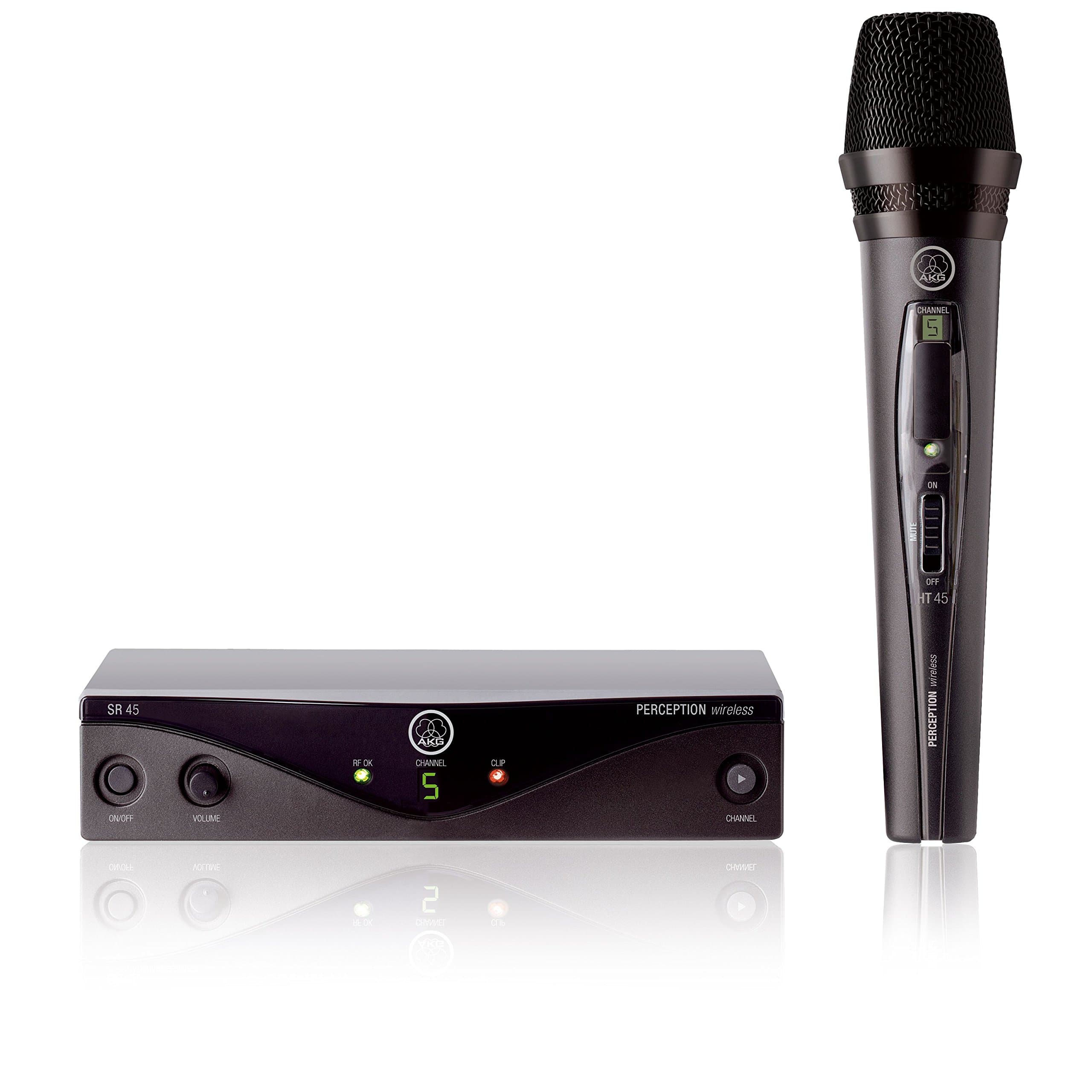 WMS45 Perception Wireless Vocal Microphone System, ISM/CH70