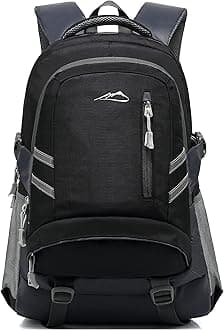 ProEtrade Backpack Bookbag for College Laptop Travel Anti Theft with USB Charging Port