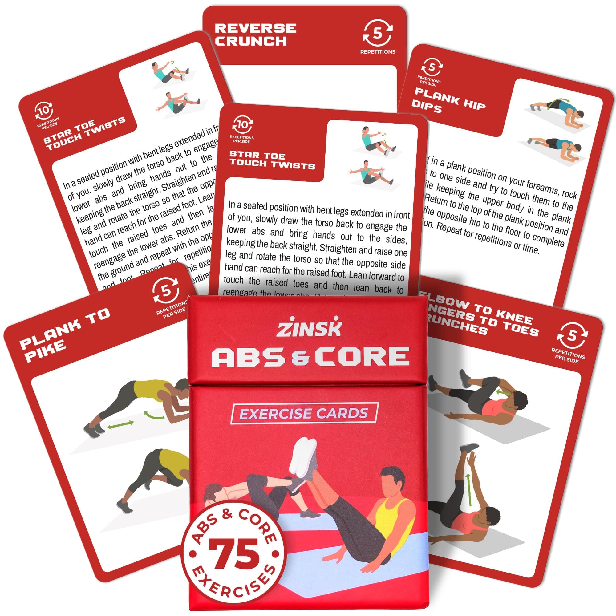 Core & Abs Cards